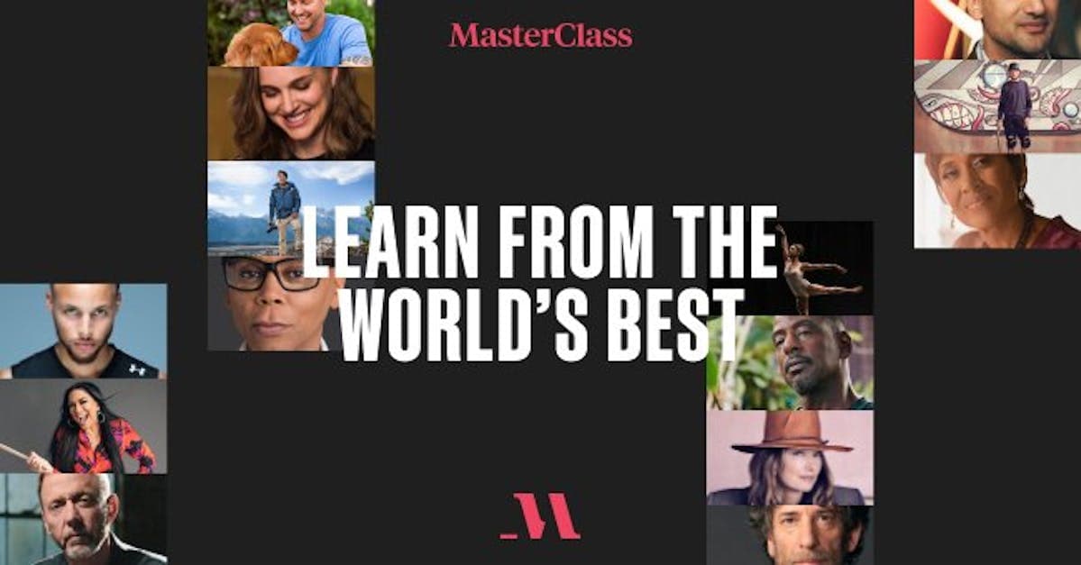 images of celebrities who teach courses on masterclass.